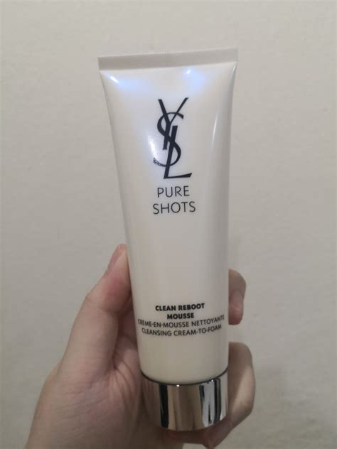 ysl cleansing foam review|Discover the new YSL Beauty Pure Shot.